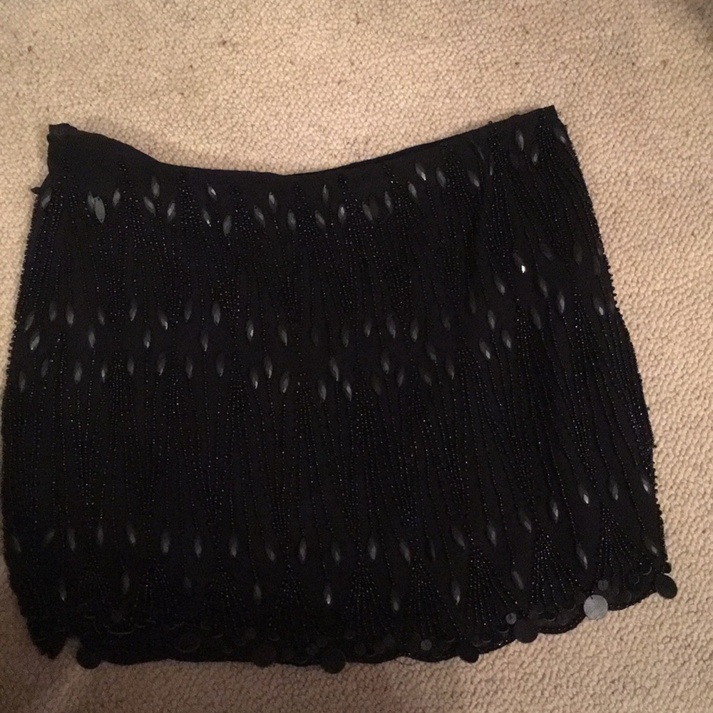 Black skirt